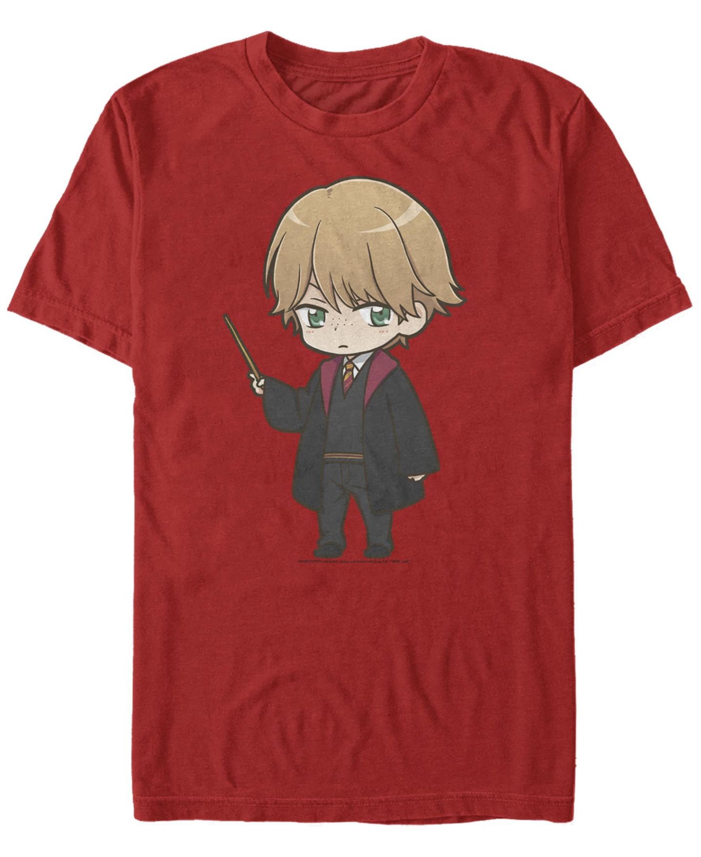 Мужская футболка Fifth Sun Anime Ron Short Sleeve Crew, цвет: Красный — фото 1