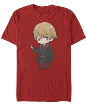 Shop Fifth Sun Men's Anime Ron Short Sleeve Crew T-shirt In Red