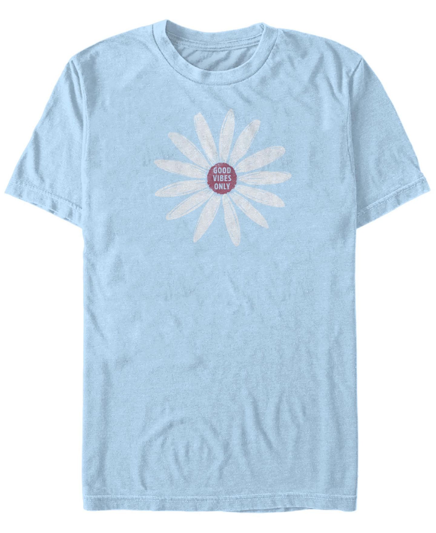 Мужская футболка Fifth Sun Simple Daisy Short Sleeve Crew, цвет: Светлый синий — фото 1