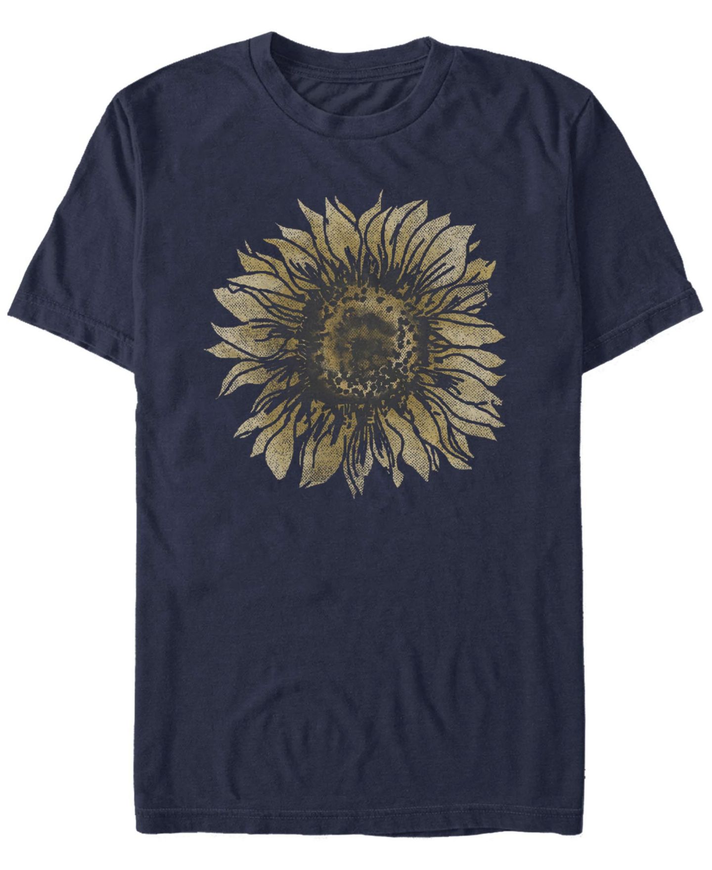 Мужская футболка Fifth Sun Dreams Blossom Short Sleeve Crew, цвет: Тёмно-синий — фото 1