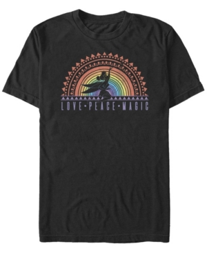 Fifth Sun Men's Rainbow Tink Short Sleeve Crew T-shirt In Black