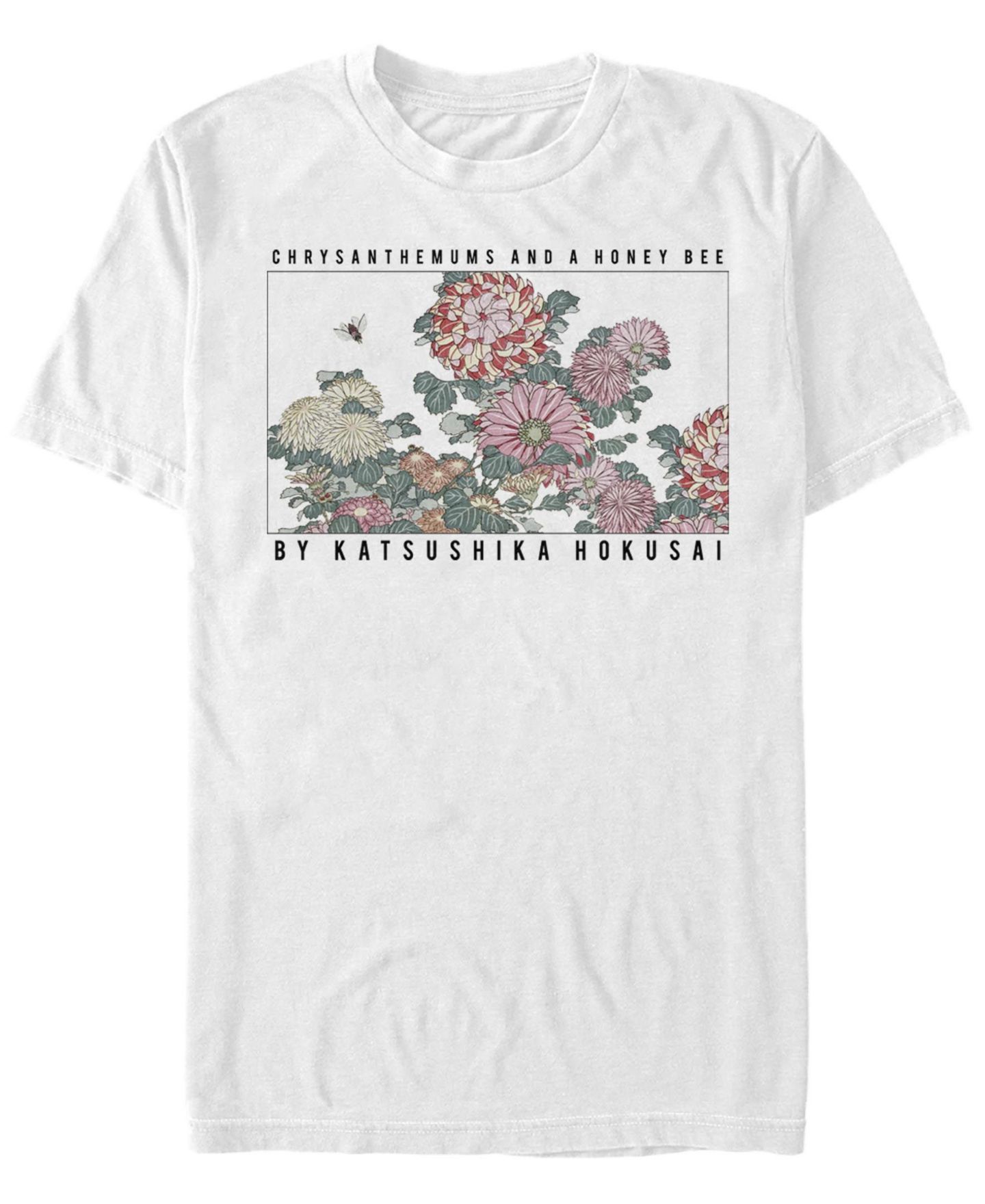 Мужская футболка Fifth Sun Hokusai Bee Short Sleeve Crew, цвет: Белый — фото 1