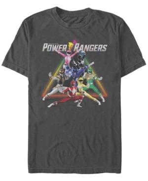 Shop Fifth Sun Men's Power Triangle Short Sleeve Crew T-shirt In Charcoal