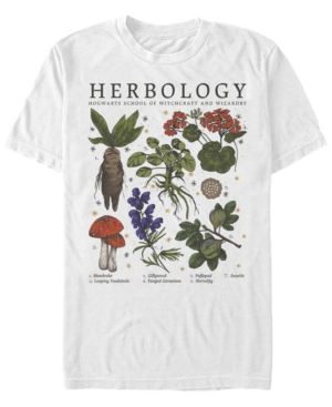Fifth Sun Men's Herbology Short Sleeve Crew T-shirt In White