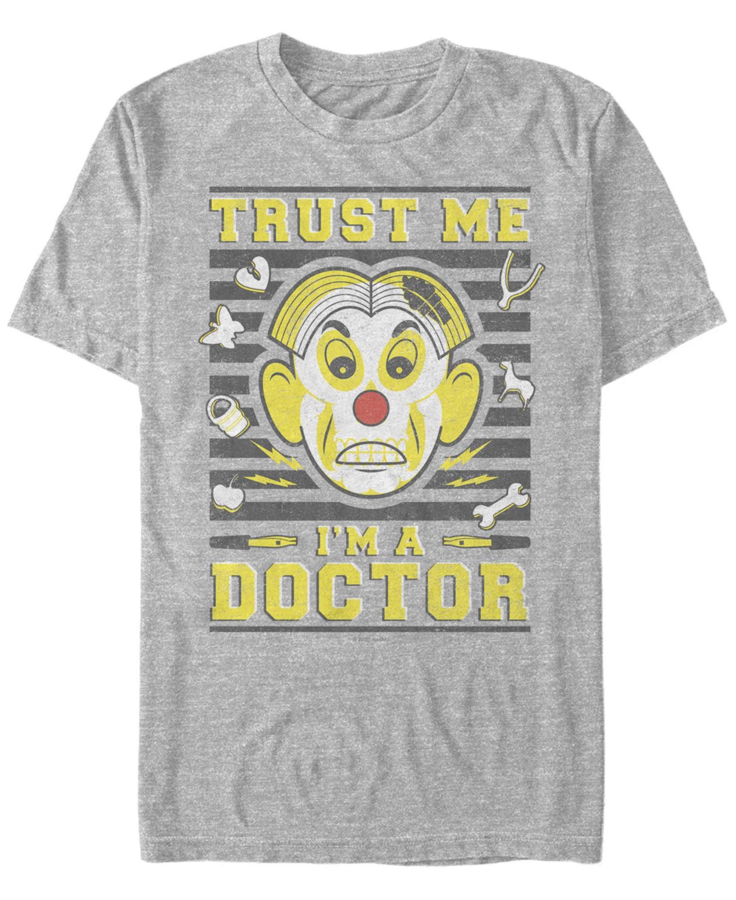 Мужская футболка Fifth Sun Trust Me Short Sleeve Crew, цвет: Меланжевый — фото 1