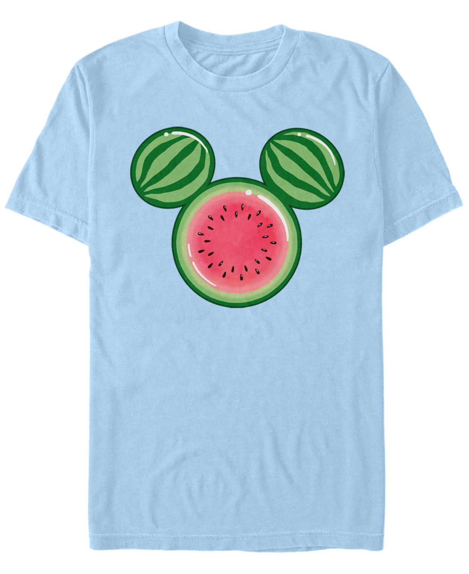 Men's Watermelon Ears Short Sleeve Crew T-shirt