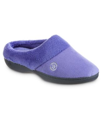 Women's Micro Terry Sport Hoodback Slippers