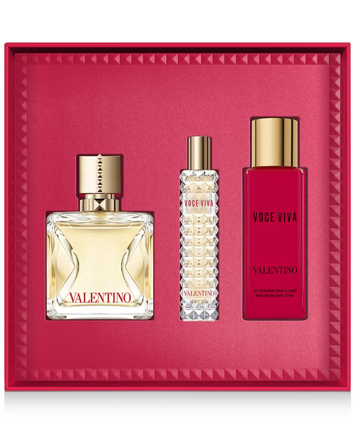 Valentino 3-Pc. Voce Viva Eau de Parfum Gift Set & Reviews - Perfume ...