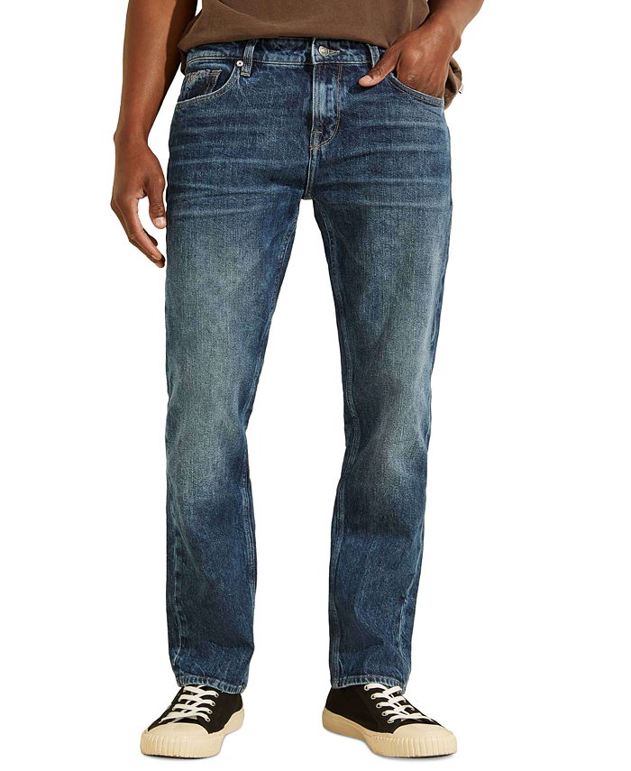 GUESS Men's Eco Slim Straight Jeans & Reviews - Jeans - Men - Macy's