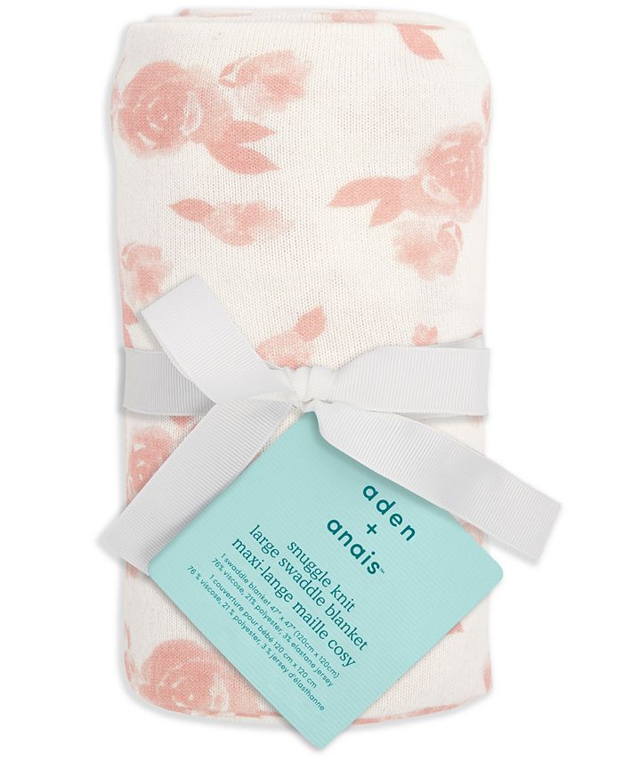 aden by aden + anais Baby Girls Snuggle Knit Swaddle Blanket & Reviews