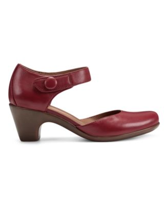 Women's Clarice Mary Jane Block Heel Pumps