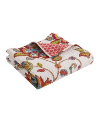 Clementine Spring Quilted Throw, 50" x 60"