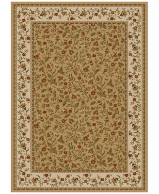 CLOSEOUT! Area Rug Set, Roma Collection 3 Piece Set Floral