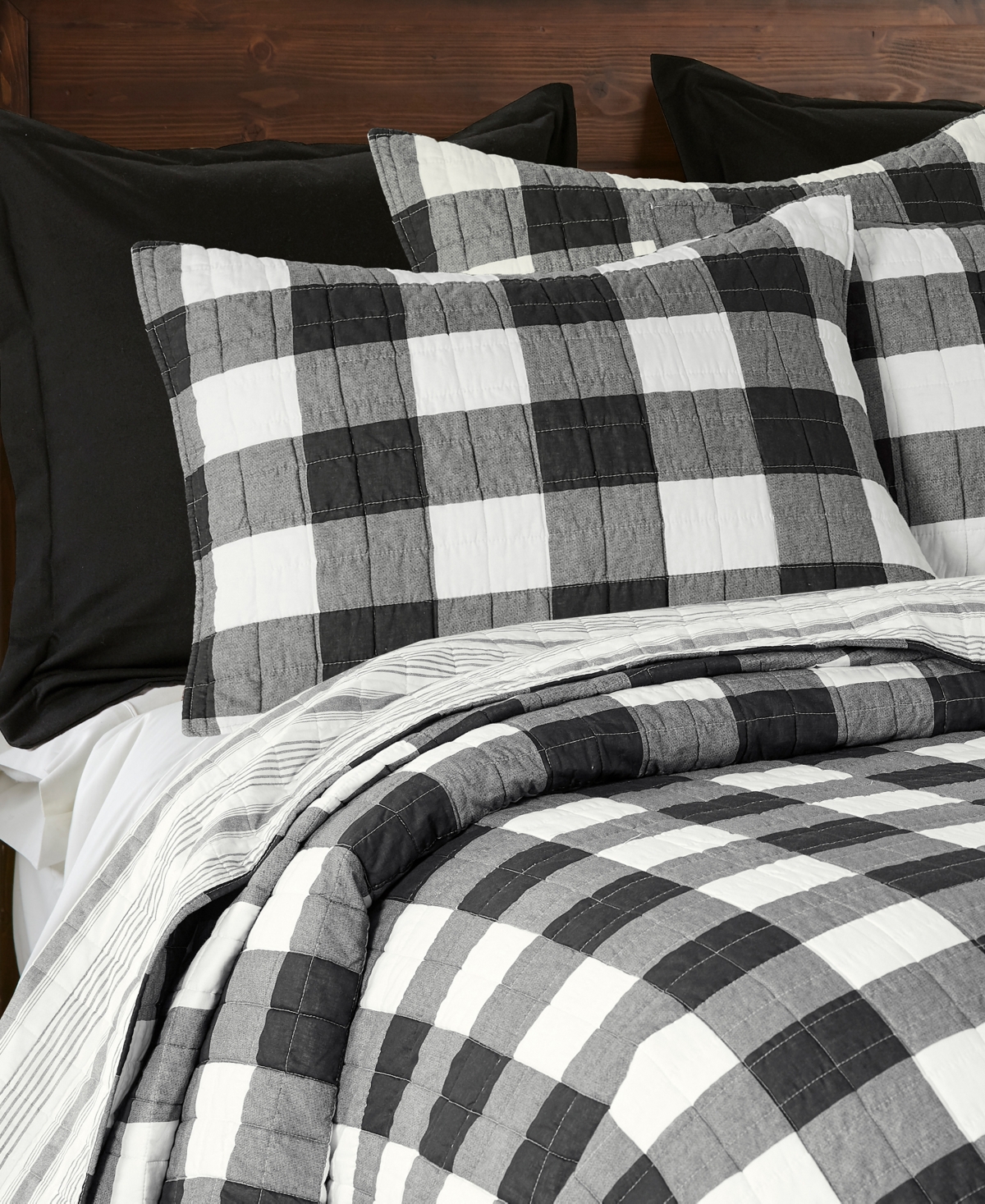 Levtex Camden Buffalo Check 3-Pc. Bedspread Set
