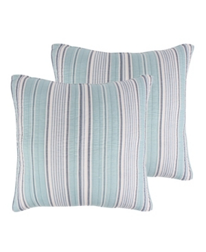 Levtex Lacey Sea 2-pc. Sham Set, European In Blue