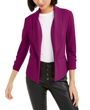 UPC 733002000104 product image for Bar Iii Ruched-Sleeve Blazer, Created for Macy's | upcitemdb.com