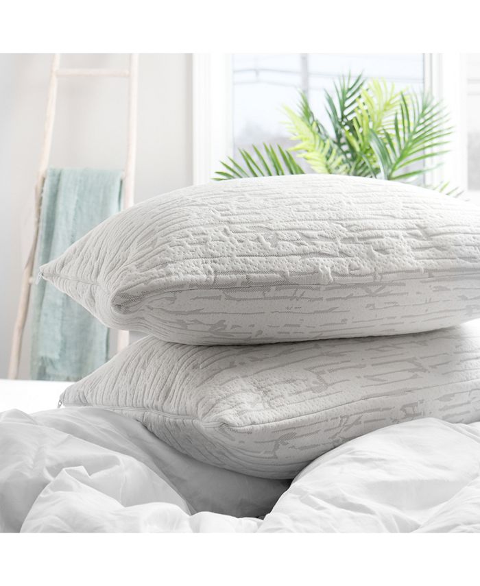 Clara Clark Shredded Memory Foam Pillow, Queen Macy's