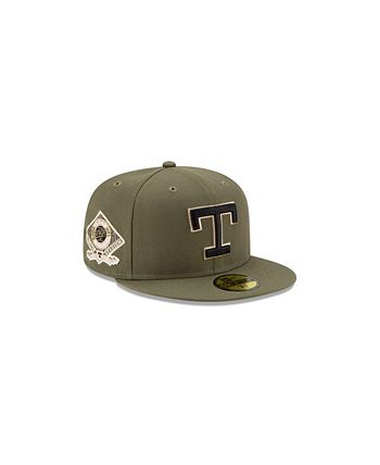 New Era Texas Rangers Olive Edition 59Fifty Fitted Cap