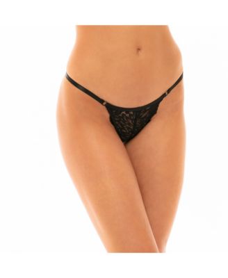 string crotchless bikini