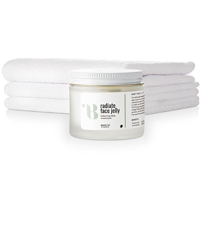 Base Butter Radiate Face Jelly & PreCleansing Cloth Set Macy's
