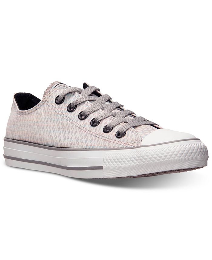 Converse Women s Chuck Taylor Ox Snake Lurex Casual Sneakers from