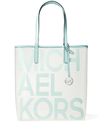 Michael Kors The Michael Bag Clear Tote - Macy's