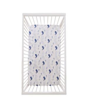 Levtex Baby Boho Bay Underwater Crib Sheet In Navy