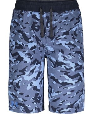 Big Boys Camouflage Pull-On Stretch Woven Shorts