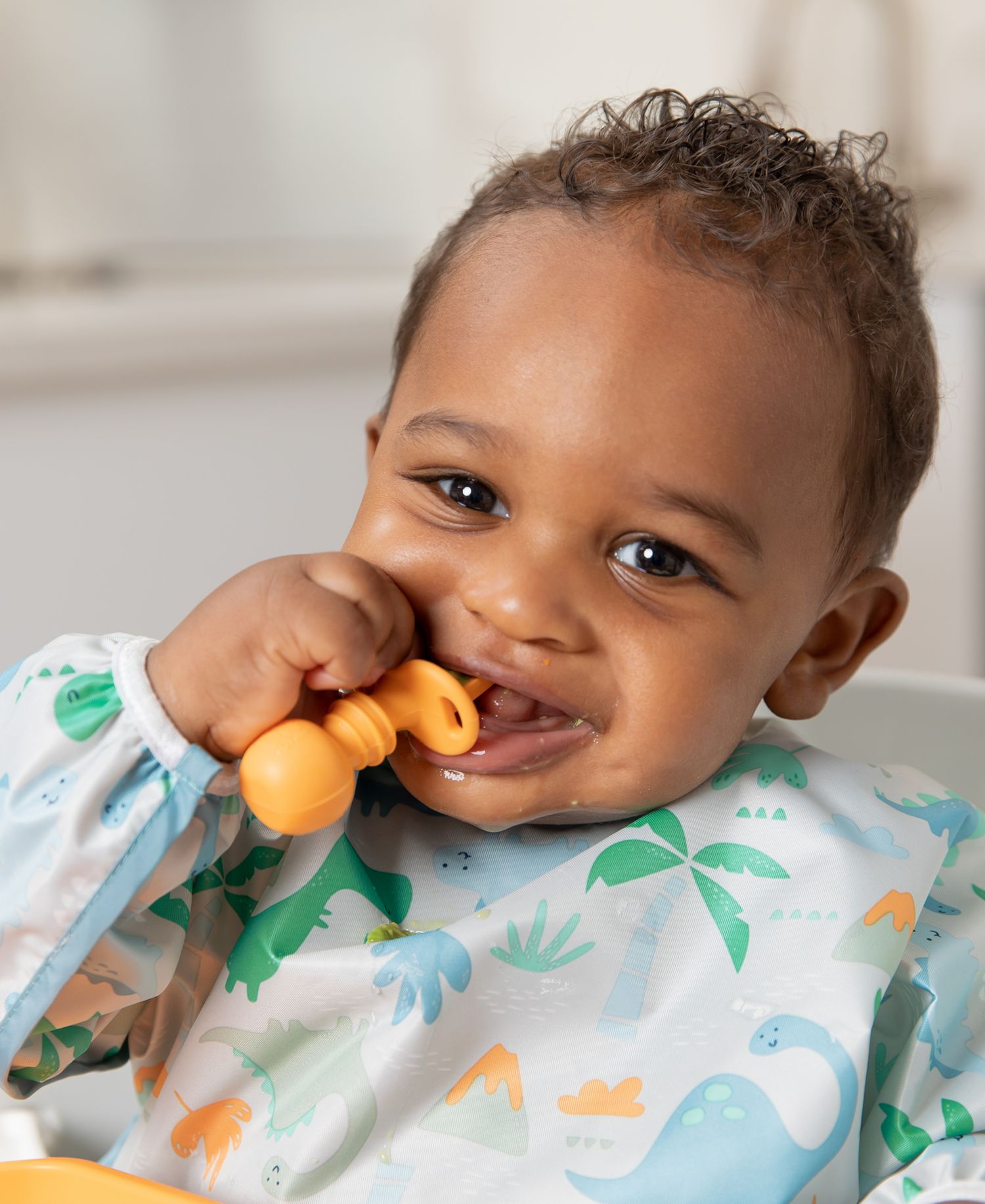 Baby Boys or Baby Girls Silicone Chewtensils