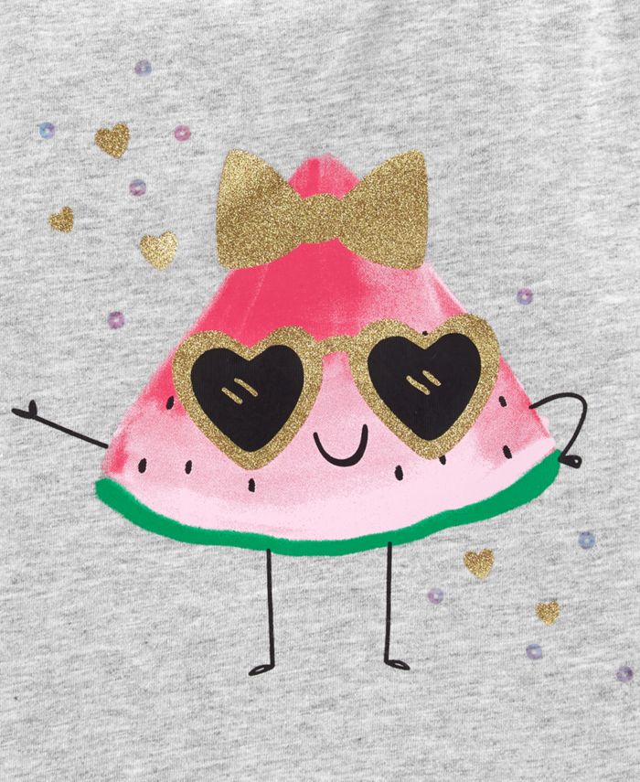 Carter's Baby Girls Glitter Watermelon Tank & Reviews - Shirts & Tops - Kids - Macy's