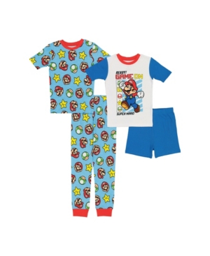 Nintendo Big Boys Cotton 4 Piece Set
