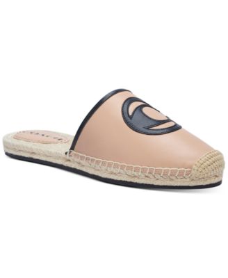 coach espadrilles slides