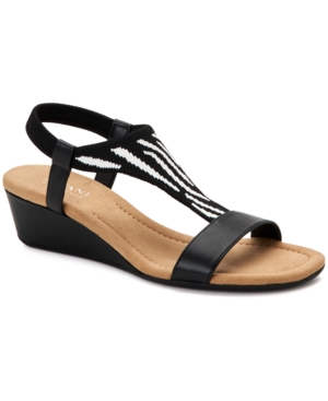 Alfani Women's Step 'N Flex Vacanzaa Wedge Sandals Created for Macy's Women's Shoes