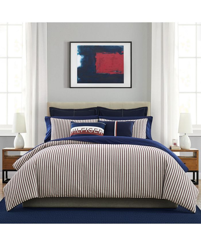 Macy's tommy hilfiger comforter hot sale