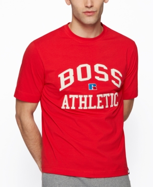 Hugo Boss BOSS x Russell Athletic Unisex Relaxed-Fit T-shirt - Macy's