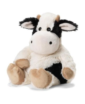 Warmies Black and White Cow Stuffed Animal - Macy's