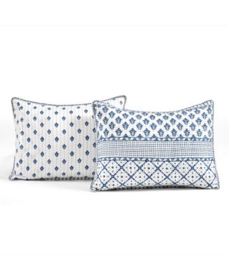 Monique Stripe 3 Piece Quilt Set, Full/Queen