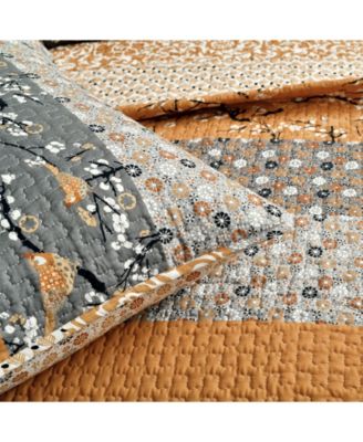 Royal Empire 3 Reversible Piece Quilt Set, Full/Queen