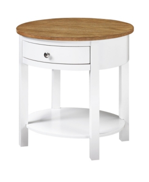 Classic Accents Cypress 1 Drawer End Table with Shelf
