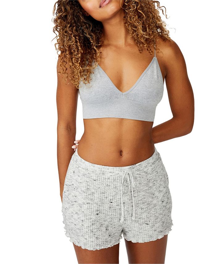 seamless longline bralette