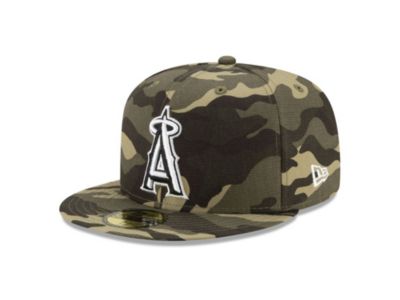 anaheim angels camo hat