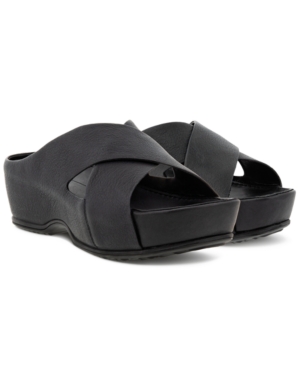 Ecco Women's Ifla Crisscross Slide Sandals Women's Shoes