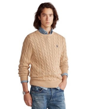 Polo Ralph Lauren Men's Cable-Knit Cotton Sweater