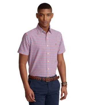 Polo Ralph Lauren Men's Classic-Fit Checked Oxford Shirt