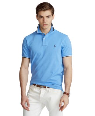 Polo Ralph Lauren Men's Classic-Fit Mesh Polo Shirt & Reviews - Polos ...