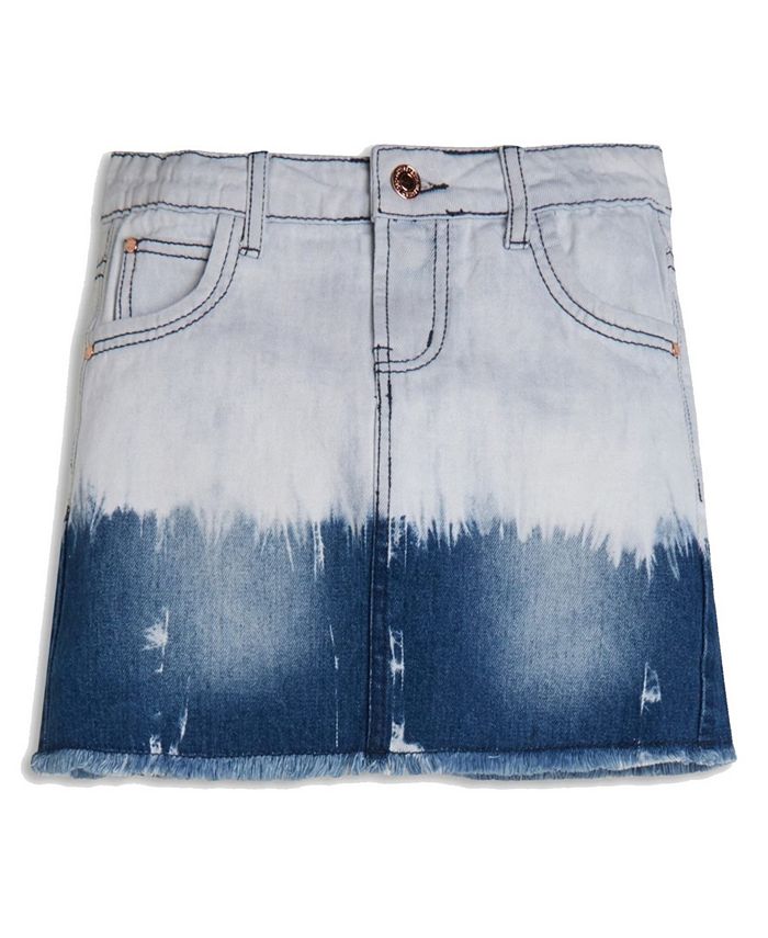Tie dye cheap jean skirt