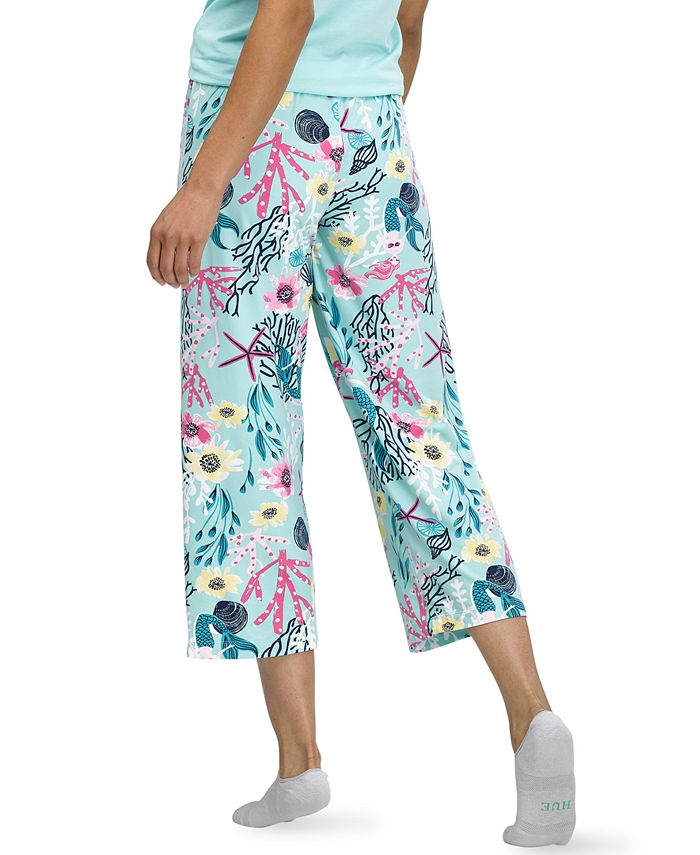 Hue Women's Tropical Print Capri Pajama Pants - Macy's