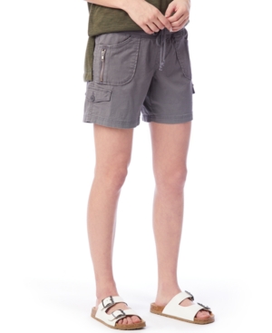 UNIONBAY CHRISTY SOLID CONVERTIBLE SHORTS