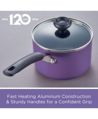 Farberware 12-Pc. Aluminum Nonstick Cookware Set - Purple