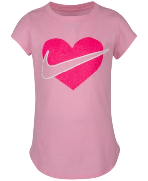 Nike Little Girls Core Heart T-Shirt